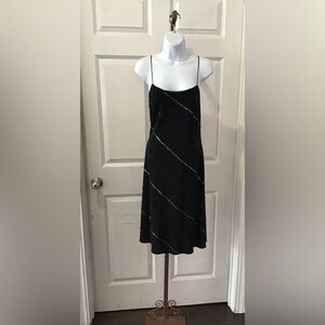 Warren Black Spaghetti Strap Dress